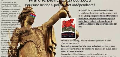 LA MARCHE BLANCHE DU SOUVENIR